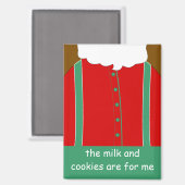 Santa Magnet (Vorderseite/Rückseite)