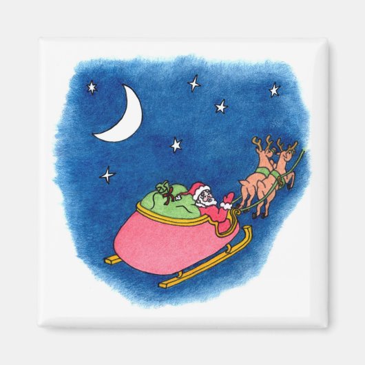 Santa Magnet (Vorne)