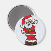 Santa Magnet (Vorderseite/Rückseite)