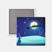 Santa Magnet (Vorderseite/Rückseite)