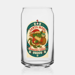 Santa Mahj Pintglas - Prost! Dosenglas