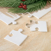 Santa Making Wreaths Christmas Puzzle (Seite)