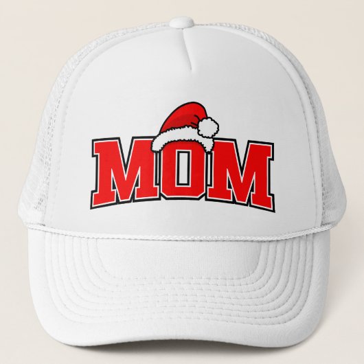 Santa Mama Hat Truckerkappe (Vorderseite)