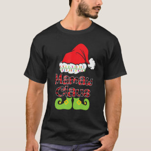 Santa Mamaw Claus Weihnachts-Matching-Familie T-Shirt
