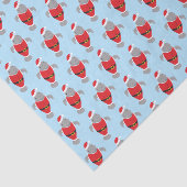 Santa Manatee Novelty Seidenpapier (Ausschnitt)