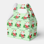 Santa Maneki Neko Geschenkschachtel (Rückseite)