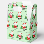 Santa Maneki Neko Geschenkschachtel (Geöffnet)