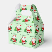 Santa Maneki Neko Geschenkschachtel (Vorderseite)