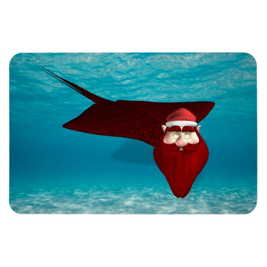 Santa Manta Magnet (Horizontal)