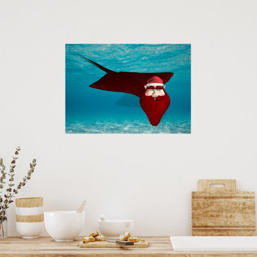 Santa Manta Poster (Küche)