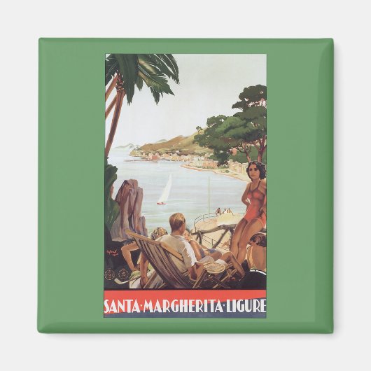 Santa Margherita Ligure Magnet (Vorne)