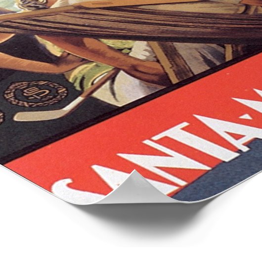 Santa Margherita Ligure Poster (Ecke)