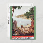 Santa Margherita Ligure Postkarte (Vorne/Hinten)