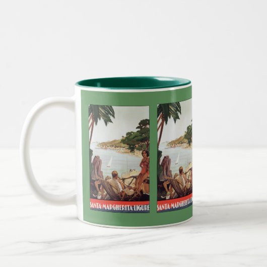Santa Margherita Ligure Zweifarbige Tasse (Links)