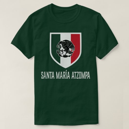 Santa Maria Atzompa, Meico Meican T-Shirt (Design vorne)