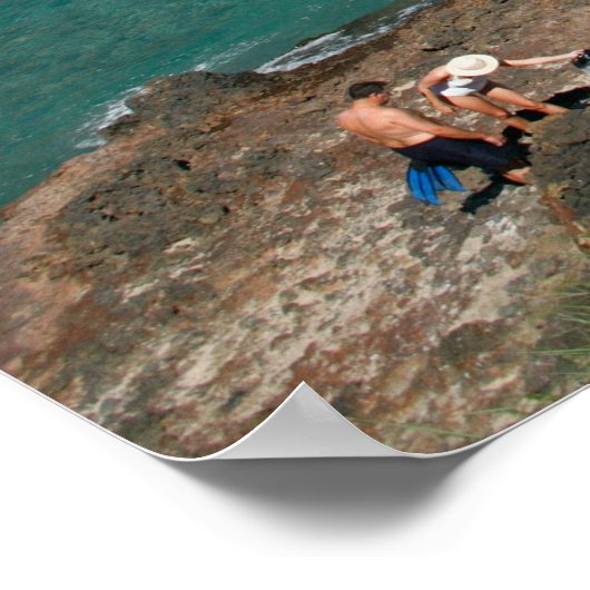 Santa Maria - Azoren Poster (Ecke)