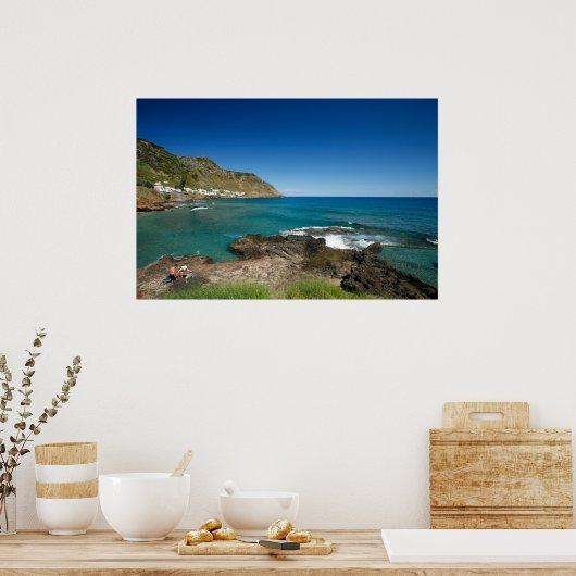 Santa Maria - Azoren Poster (Küche)