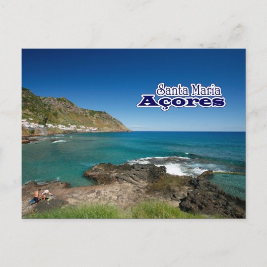 Santa Maria - Azoren Postkarte (Vorderseite)