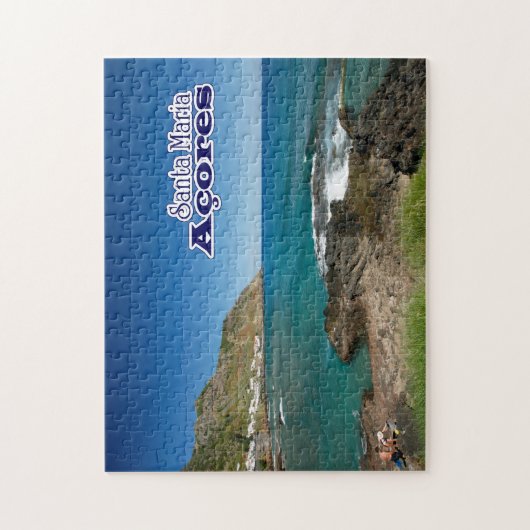 Santa Maria - Azoren Puzzle (Vertikal)