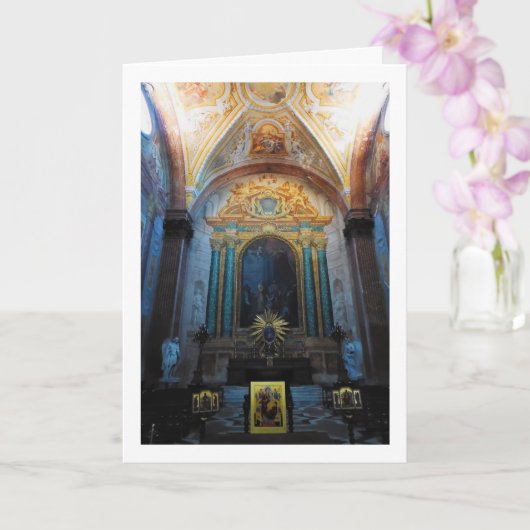 Santa Maria degli Angeli Portrait, Rom, Italia Karte (Orchidee)