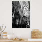 Santa Maria del Mar, Barcelona Poster (Küche)