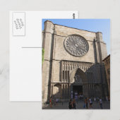 Santa Maria del Pi Postkarte (Vorne/Hinten)