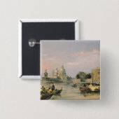 Santa Maria della Gruß, Venedig, 19. Jahrhundert Button (Vorne & Hinten)