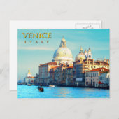 Santa Maria della Salute Basilica Postkarte (Vorne/Hinten)