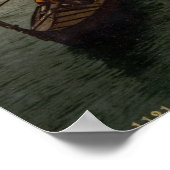 Santa Maria della Salute I, Venedig, Italien Poster (Ecke)