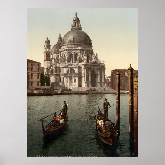 Santa Maria della Salute I, Venedig, Italien Poster (Vorne)