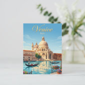 Santa Maria della Salute Italy Postkarte (Stehend Vorderseite)
