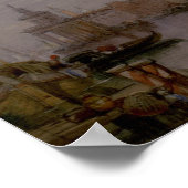 Santa Maria della Salute Poster (Ecke)