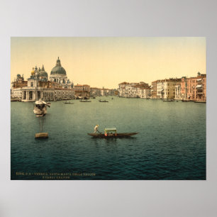 Santa Maria della Salute, Venedig, Italien Poster