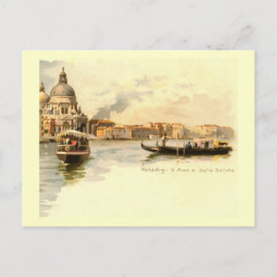 Santa Maria della Salute, Venedig, Italien Vintag Postkarte