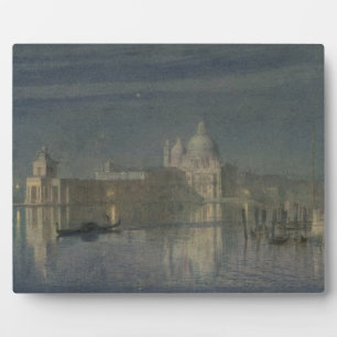 Santa Maria della Salute, Venedig, Mondlicht, 1863 Fotoplatte