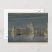Santa Maria della Salute, Venedig, Mondlicht, 1863 Postkarte (Vorne/Hinten)