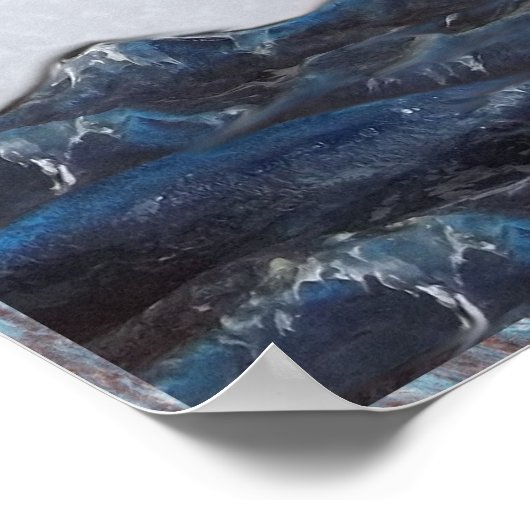 Santa Maria Flagship-Bild Poster (Ecke)