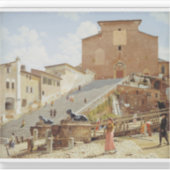 Santa Maria in Aracoeli in Rom Aufkleber (Vorderseite)