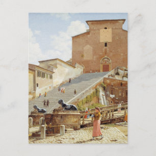 Santa Maria in Aracoeli in Rom Postkarte