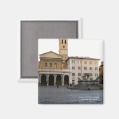 Santa Maria in Trastevere Magnet (Vorderseite/Rückseite)