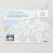 Santa Maria Magdalena de Pazzis Friedhof Postkarte (Rückseite)