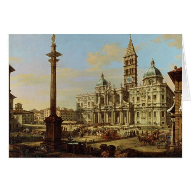 Santa Maria Maggiore, Rom, 1739 (Vorderseite (Horizontal))
