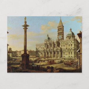 Santa Maria Maggiore, Rom, 1739 Postkarte