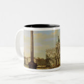 Santa Maria Maggiore, Rom, 1739 Zweifarbige Tasse (Vorderseite Links)