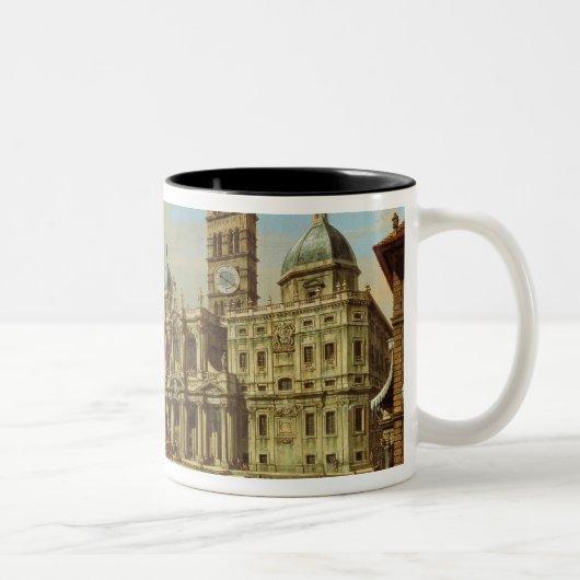 Santa Maria Maggiore, Rom, 1739 Zweifarbige Tasse (Rechts)