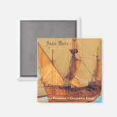 Santa Maria Magnet (Vorderseite/Rückseite)