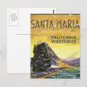 Santa Maria - Not Postkarte (Vorne/Hinten)