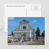 Santa Maria Novella Postcard Postkarte (Vorne/Hinten)