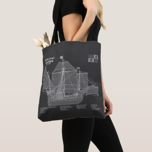 Santa Maria - Pläne für Schiffskonzepte PBD Tasche