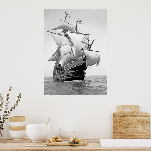 Santa Maria Poster (Küche)